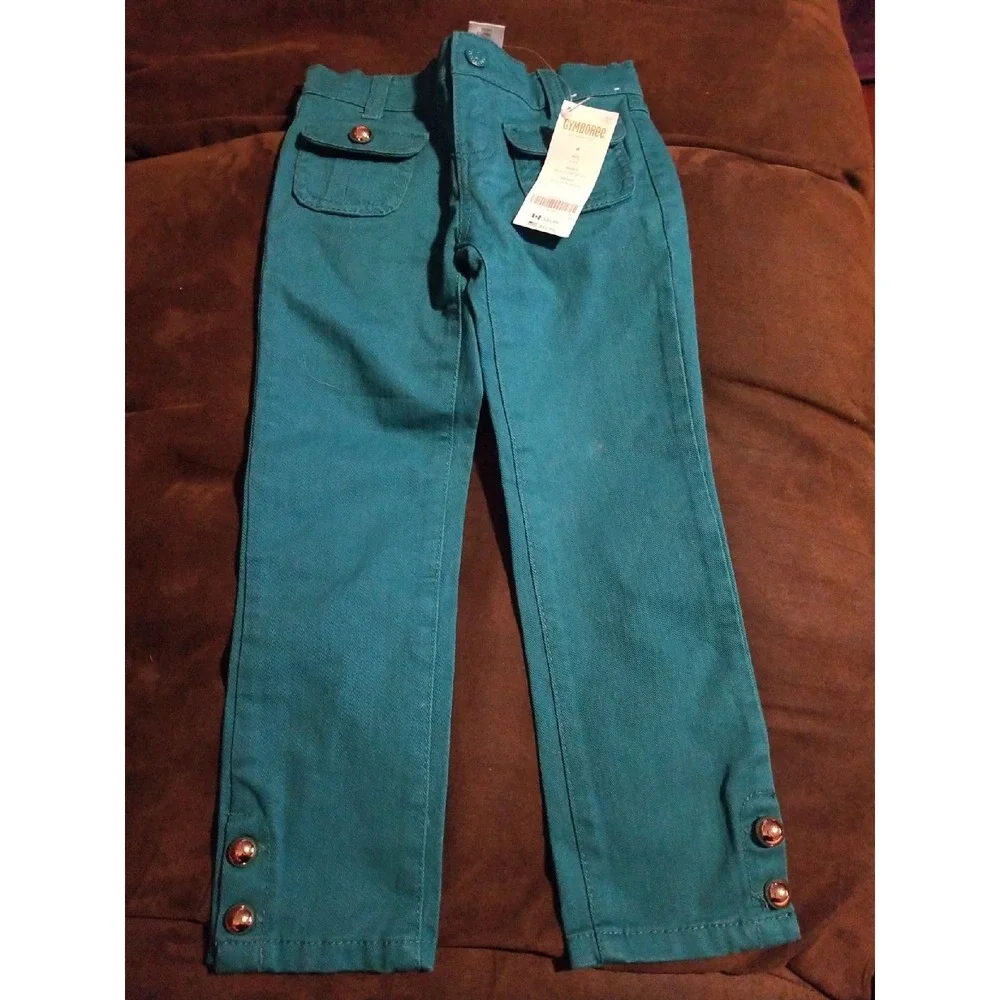 Gymboree ready dress‎ go pants 4 nwt